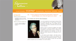 Desktop Screenshot of germaine-tillion.org
